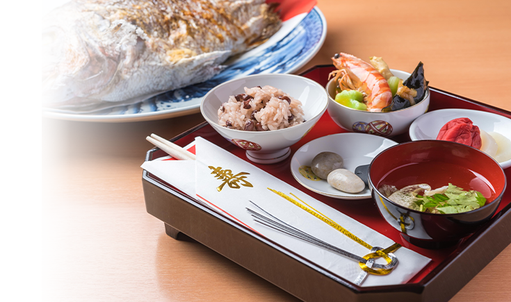 お食い初め膳